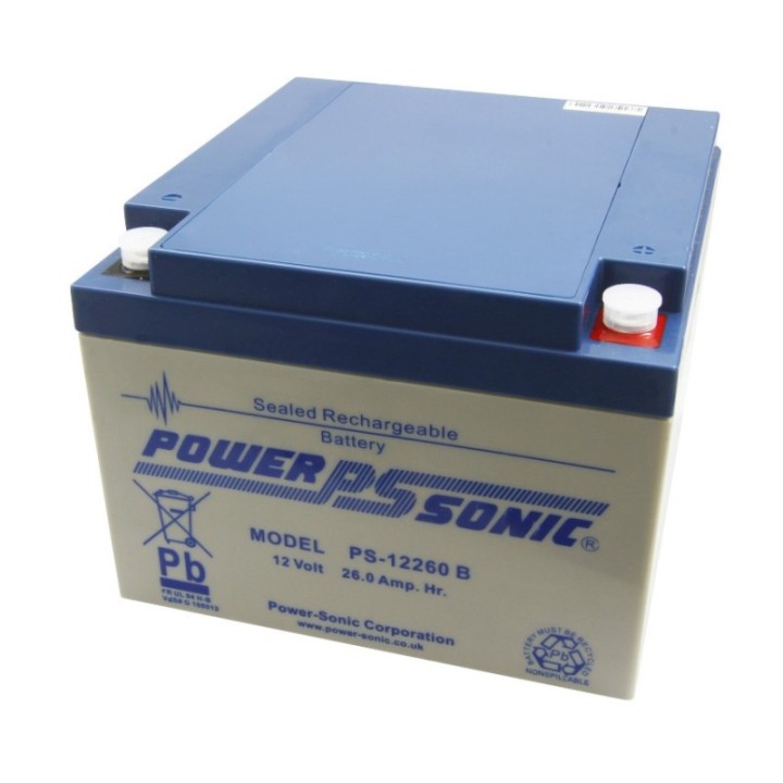 Batterie au plomb 12V Powersonic PS-12260