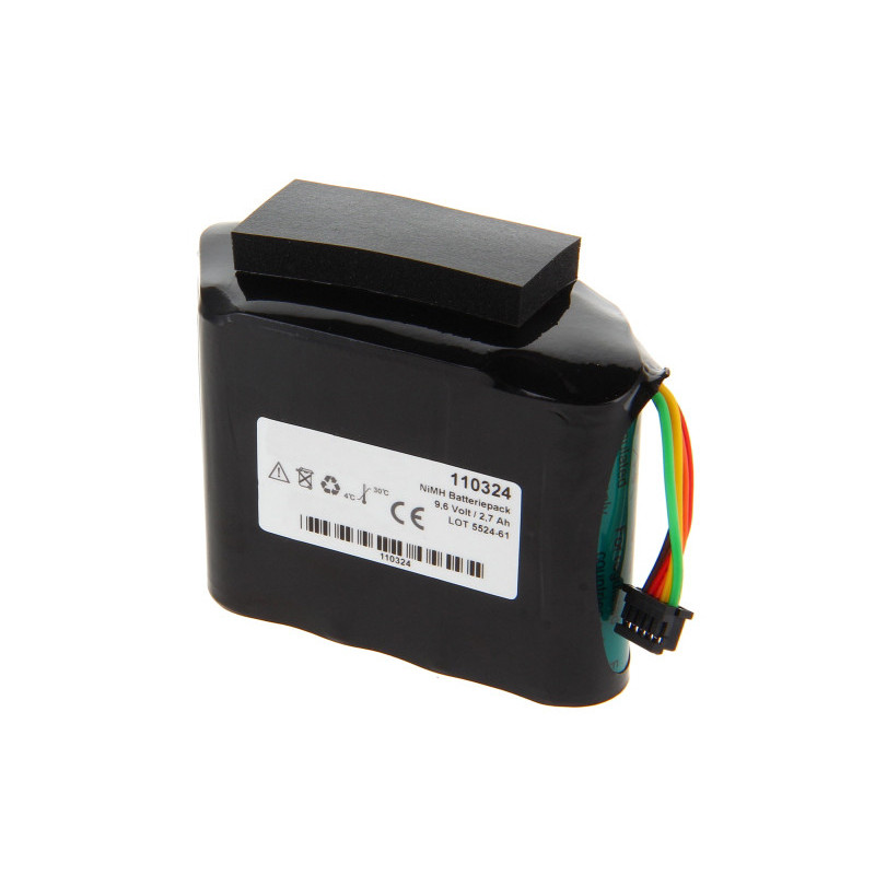 Batterie 9,6V compatible avec pompe à perfusion Asena GP d'Alaris Medical System (Carefusion)