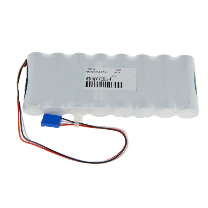9,6V NiMH battery suitable for Schiller Cardiovit ECG AT10+