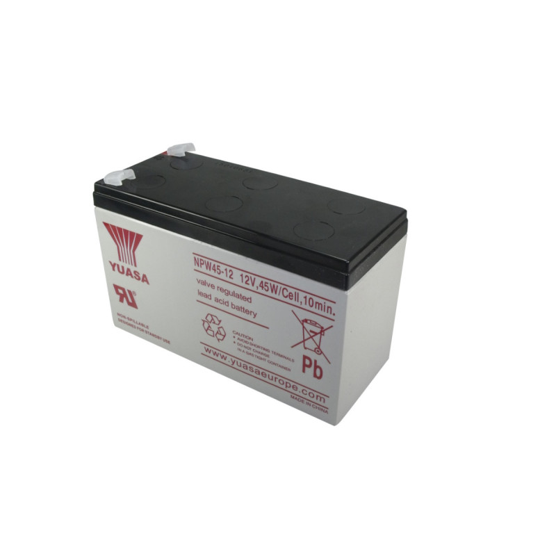 Batterie Plomb 12V Yuasa NPW45-12 - type USV