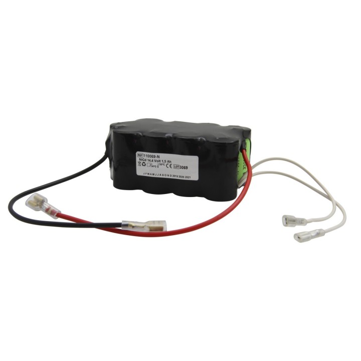 Batterie 14,4V avec NTC compatible Défibrillateur Primedic B, M110