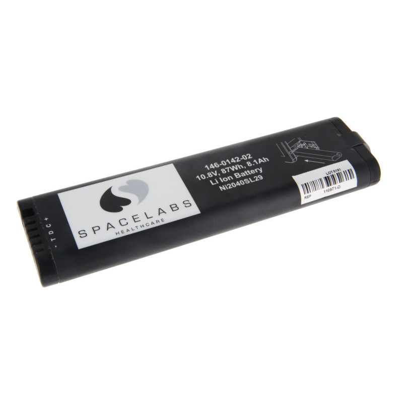 Batterie 10,8V d'origine compatible moniteur Spacelabs Qube 91390