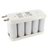 12V Batterie Ni-Cd 12V 8Ah 10VREFL Flasques Arts (804604)