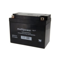 Batterie au plomb 6V Multipower MP20-6