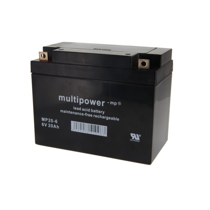 Batterie au plomb 6V Multipower MP20-6