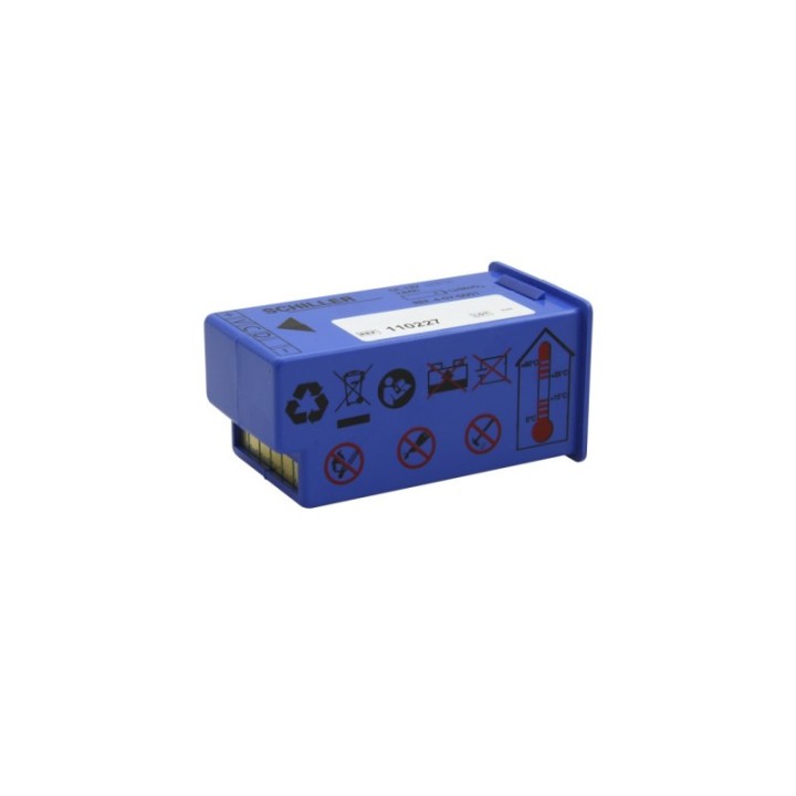 Batterie au lithium d'origine 12V pour le défibrillateur Schiller Fred