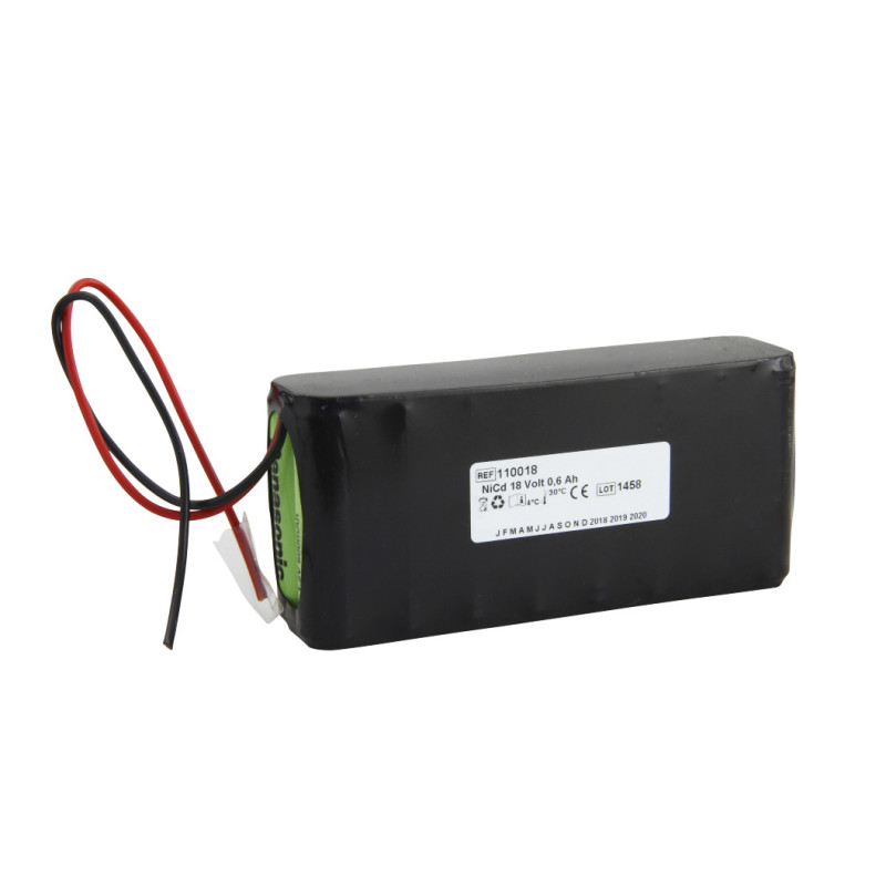 18V NC battery suitable for Hellige Defibrillator SCP840, SCP912