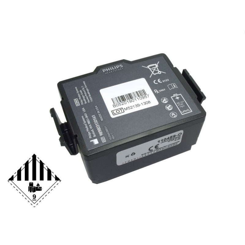 12V Original Lithium battery for Philips HeartStart® Forerunner 3, FR3