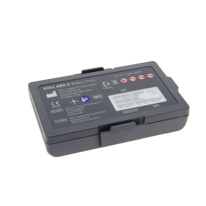Batterie au lithium 12V d'origine pour défibrillateurs Zoll AED 3