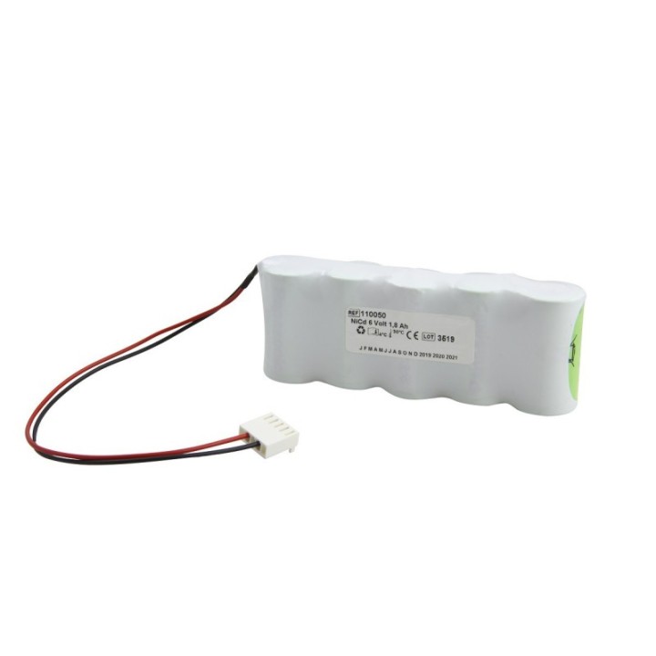 Batterie NiMH d'origine pour bilirubinomètre Dräger JM105 (réf. MU2484
