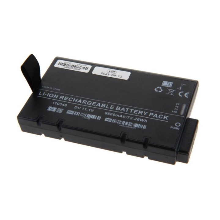 Batterie 11,1 V compatible avec Philips SureSigns VS2, VS3, VS4, VM3,