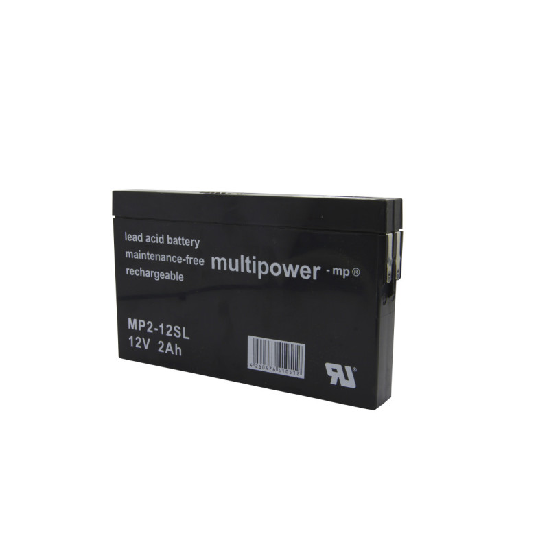 Batterie Plomb 12V Multipower MP2-12SL