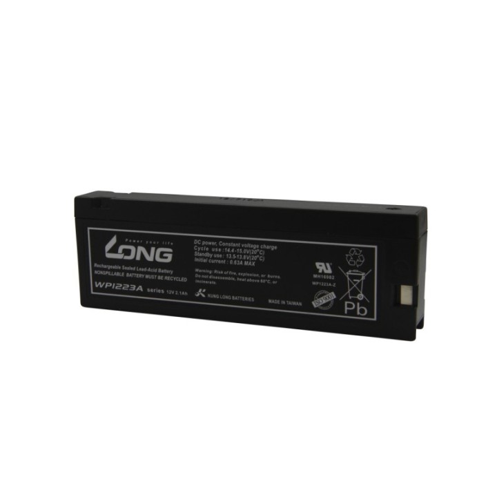 Batterie au plomb WP1223A (format allongé) – batterie plate, bornes...
