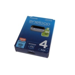 Piles AAA 1.2V Rechargeables Eneloop Panasonic x4