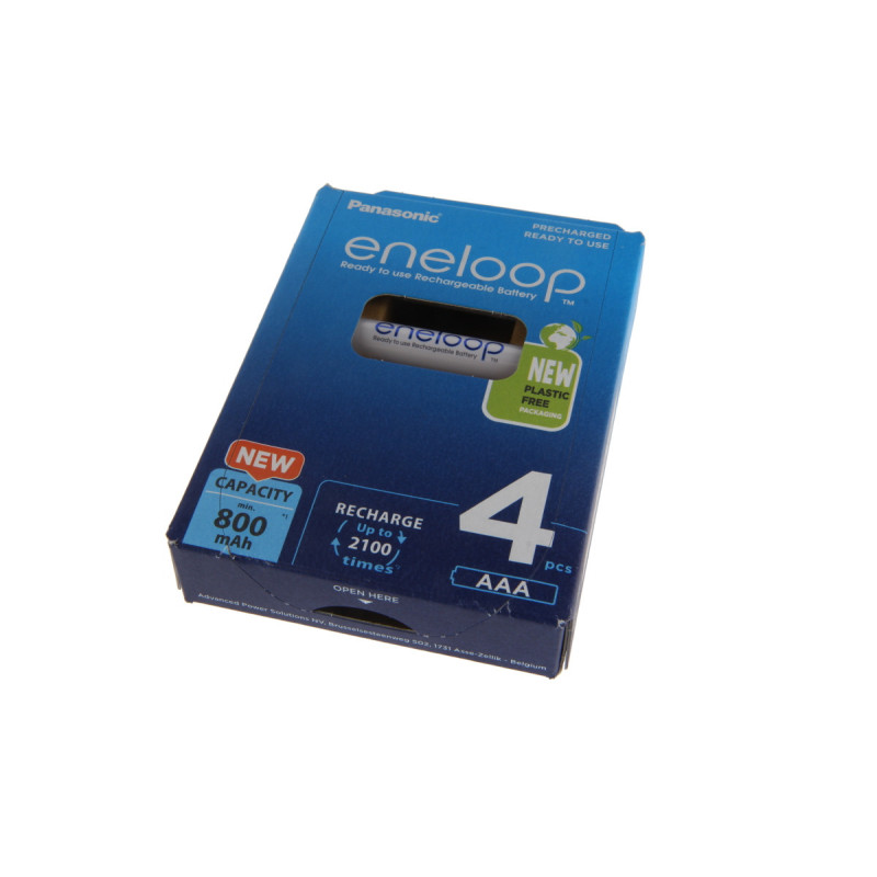 eneloop Panasonic NiMH Micro battery type BK-4MCDE - blister of 4