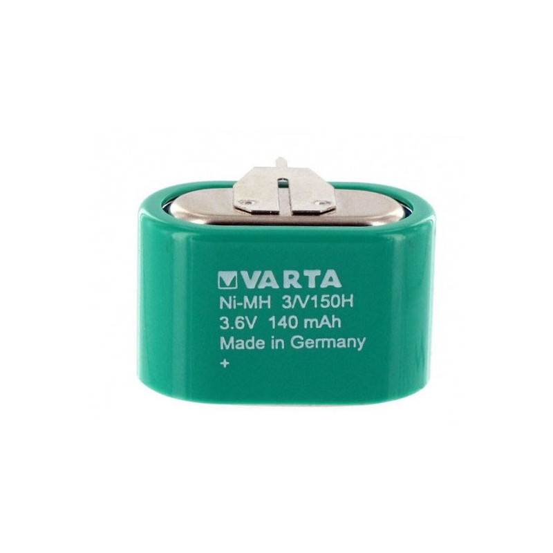 Batterie 3.6V 140mAh NiMh 3 picots 3/V150H Varta