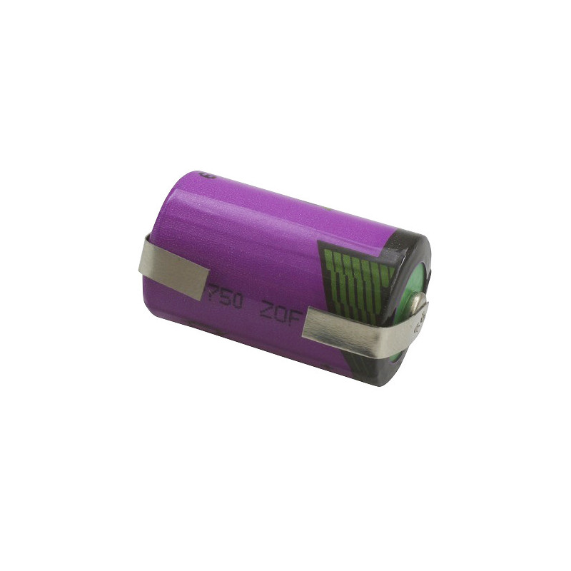 3,6 V Tadiran lithium battery SL750T 1/2 AA
