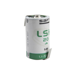3,6 V Saft lithium battery...