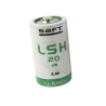 3,6 V Saft lithium battery LSH20 Mono D