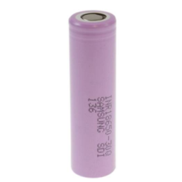 Pile 3.6 V rechargeable 18650 Samsung