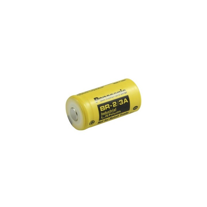 Pile Lithium BR2/3A 3V 1.2Ah Panasonic