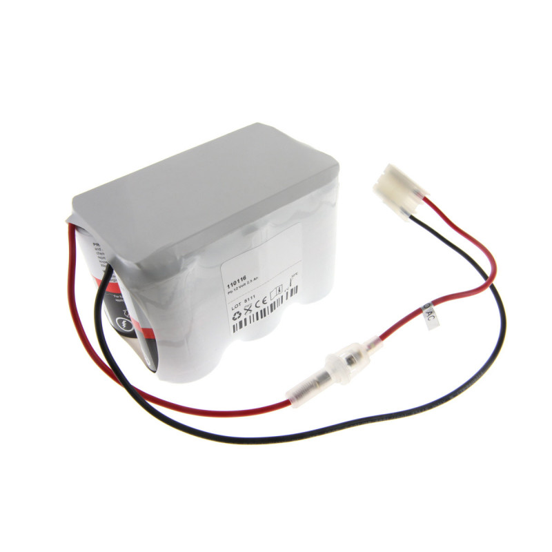 Batterie Plomb 12 V compatible oxymètre de pouls Nellcor N100