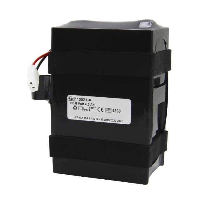 Batterie au plomb 6 V moniteur de signes vitaux Welch Allyn série 300