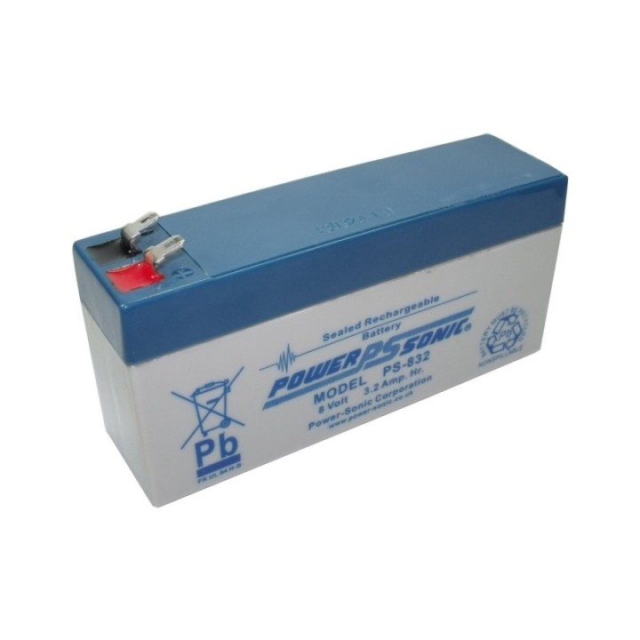 Batterie au plomb 8V Powersonic PS-832