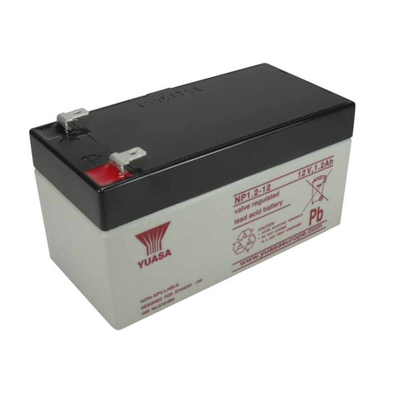 Batterie au plomb 12V Yuasa NP1,2-12