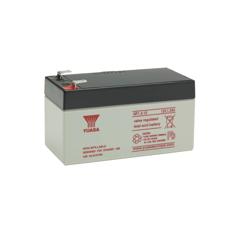 Batterie plomb 12V étanche Yuasa NP1.2-12FR