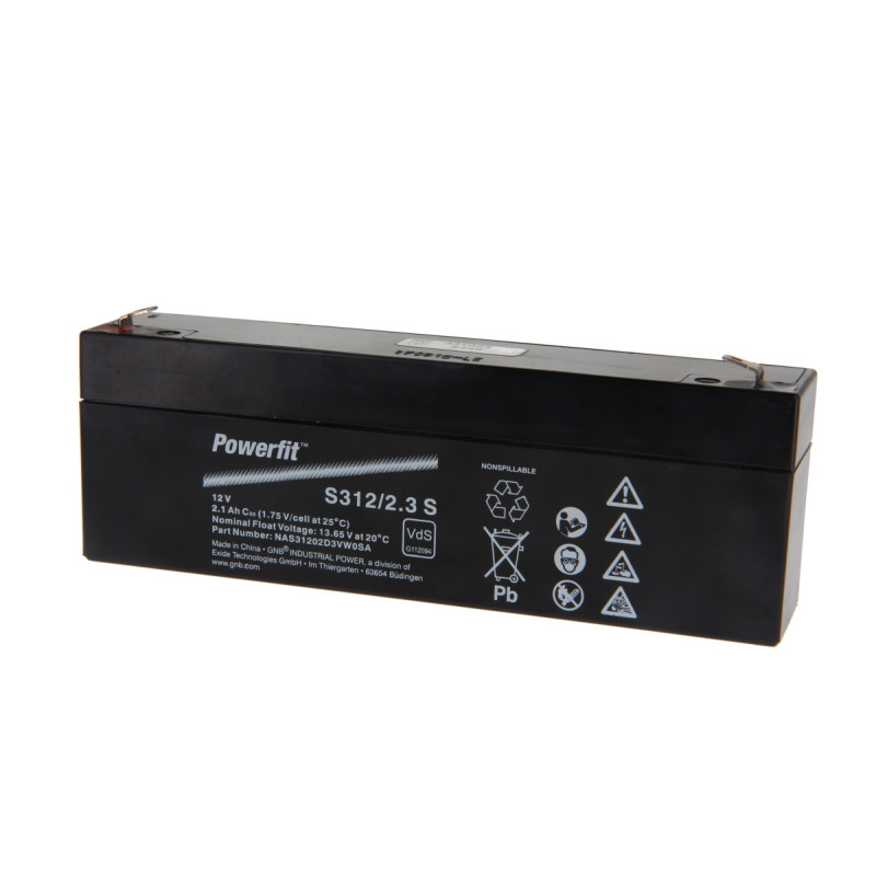 Batterie Plomb 12V Exide S300 Powerfit S312/3,2S