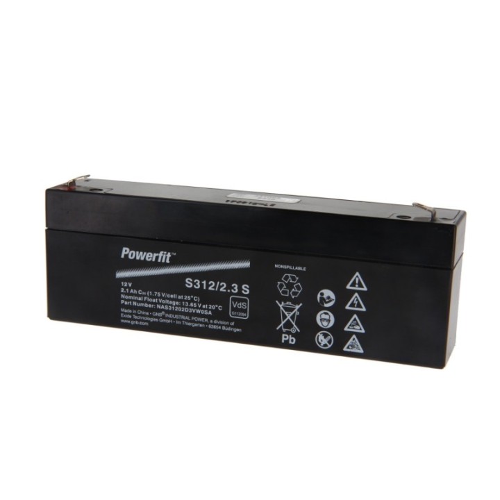 Batterie au plomb 12V Exide S300 Powerfit S312/3,2S