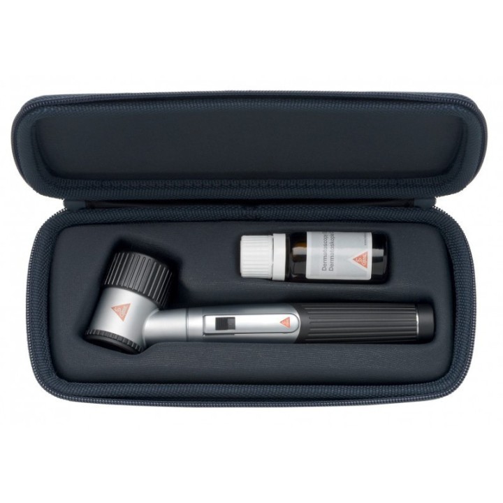 Trousse dermatoscope mini3000 LED avec embout + huile de dermatoscope